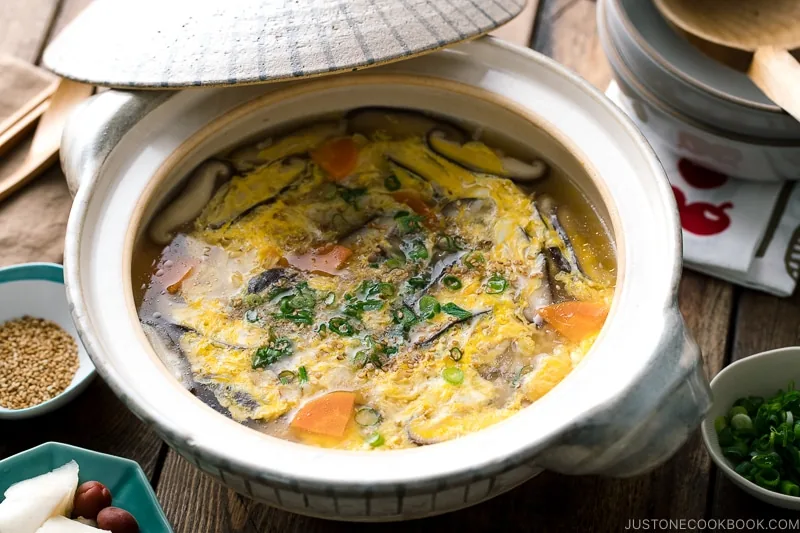 Ojiya (bouillon de poulet)