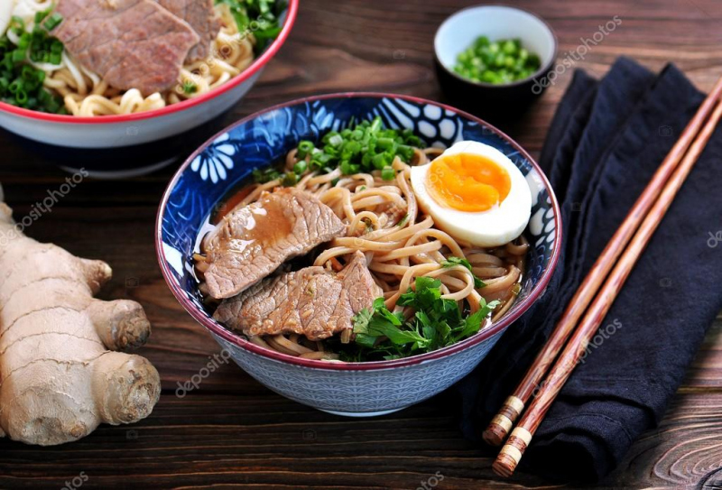 Soupe de ramen Shoyu/Miso